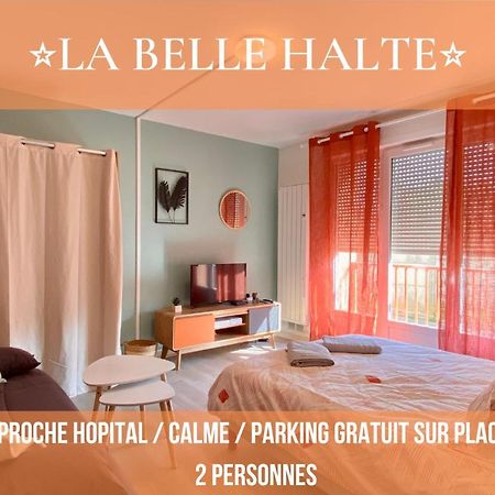 T2 Cosy Proche Hopital + Parking Gratuit Sur Place Auxerre Ngoại thất bức ảnh