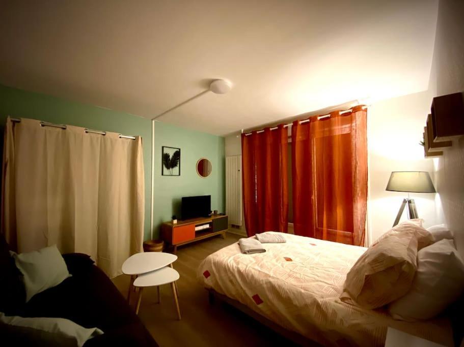 T2 Cosy Proche Hopital + Parking Gratuit Sur Place Auxerre Ngoại thất bức ảnh