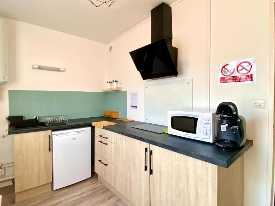 T2 Cosy Proche Hopital + Parking Gratuit Sur Place Auxerre Ngoại thất bức ảnh