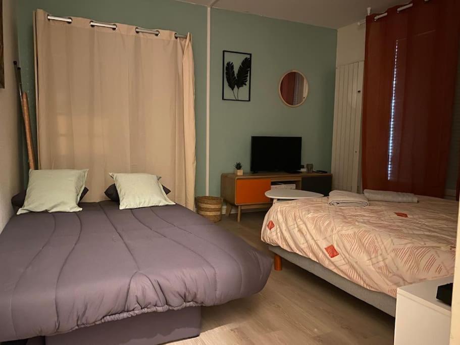 T2 Cosy Proche Hopital + Parking Gratuit Sur Place Auxerre Ngoại thất bức ảnh